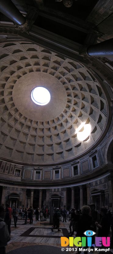 SX31766-70 Inside Pantheon panorama